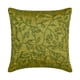 thumbnail image 1 of Funda de cojín personalizada, fundas de almohada verdes, fundas de almohada con motivos florales tropicales, funda de almohada de 30 x 30 cm (12 x 12 pulgadas), fundas de almohada cuadradas de seda, 1 of 8