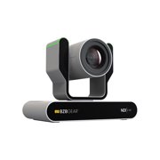 BZBGEAR 20X 1080P FHD AUTO TRACKING HDMI/3G-SDI/USB 2.0/USB 3.0/NDI|HX Live Streaming PTZ Camera with Tally Lights (White)