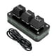 thumbnail image 4 of Mini teclado mecánico portátil de 3 teclas para juegos profesionales Negro ya establecido, 4 of 9