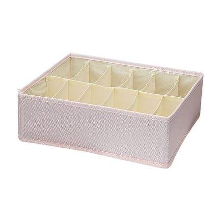 

Munlar Closet Organizers and Storage Storage Bag Organizer Subdivided Underwear Storage Box Foldable Compartmental Bra And Underwear Finishing Storage Box
