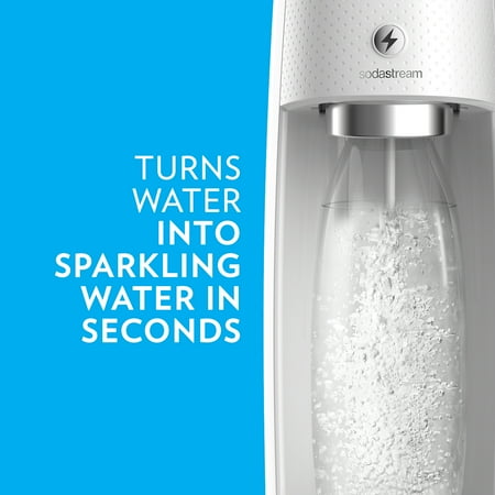 SodaStream - Fizzi One Touch Sparkling Water Maker Kit - White