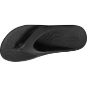 OOFOS OOriginal Recovery Sandal, Black - Women’s Size 6, Men’s Size 4