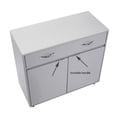thumbnail image 7 of Fulvari White Sideboard Buffet Storage Cabinet with 2 Drawers & 2 Doors, Entryway Console Side Tables for Living Room Dining Room Bedroom, 7 of 7