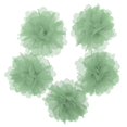 thumbnail image 1 of 5x Brotes De Flores Artificiales Flor De Hadas Con Clip De Cabello Para Flamenco, Fiestas, Adorno De cabellero Verde Soledad Cabeza de flor de tocado diy, 1 of 10