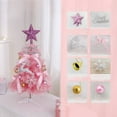 thumbnail image 4 of Dvkptbk 23.6 Inch Christmas Tree Set Small Christmas Tree Desktop Ornament Mini Border Christmas Decoration, 4 of 6