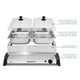 thumbnail image 2 of Elite Gourmet EWM-6122 5 Quart Dual Buffet Server Food Warme Elite Gourmet Elite Gourmet, 2 of 2