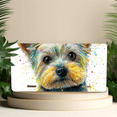 thumbnail image 4 of 1 Pcs 2D Flat License Plate Covers & Frames, Colorful Puppy For Decorative Front, Waterproof For Decoration Aluminum License Plate Covers & Frames Cover For Men Women, 12" X 6", 4 of 6