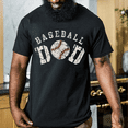 thumbnail image 3 of Men’s Baseball Dad T-Shirt Cool Graphic Tee Gift for Father’s Day 2026, Gift Shirt Keepsake Style 7, 3 of 6
