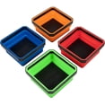 thumbnail image 1 of Muyoka Bandeja de herramientas de piezas de metal magnético, bandeja de piezas plegable de silicona suave de 4 piezas para tornillos, pernos, tuercas, arandelas, pasadores y otras piezas de metal pequ Muyoka Hogar, 1 of 7