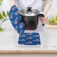 thumbnail image 4 of Voting Symbols Oven Gloves And Pots Stand Set Oven Gloves And Pot Racks Pot Racks And Oven Gloves Set, 4 of 9