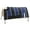 Blue, variant on Economy Style Cutback Southwest Pad w/ Fleece Bottom