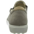 thumbnail image 6 of ECCO Women's Soft 7 Side Zip Sneaker, Warm Grey Nubuck, 10-10.5, 6 of 6