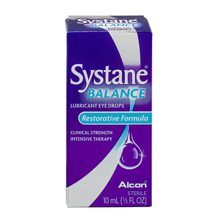 Systane Balance Lubricant Eye Drops Restorative Formula, 0.33 FL OZ