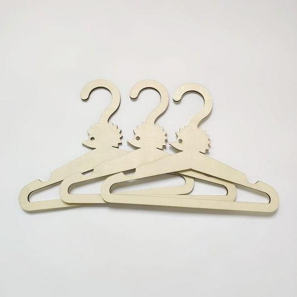 Perchas de Ropa para ardilla perfecl 3 uds organizador de Ropa toallitas percha pequeña para habitación Erizo Perchas para trajes