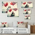 thumbnail image 4 of Designart Loving Couple Spending Time Outdoors I Canvas Wall Art, 4 of 5