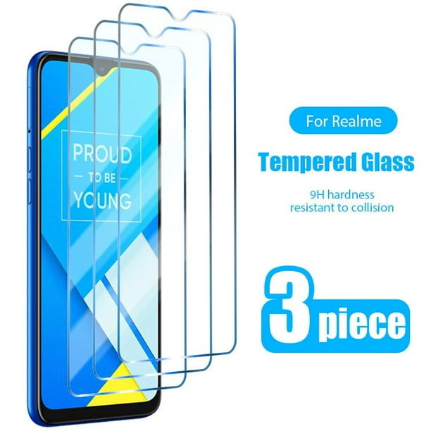 3 uds vidrio templado para Realme gt neo 3 2 pro 8 gt 9 7 C3 C21 C11 5G Protector de pantalla para Realme 8i C25 C12 C17 C2 C20 vidrio Tan Jianjun unisex