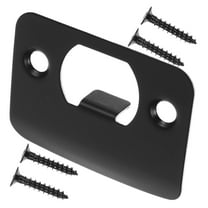 Masteelf Door Lock Hardware Accessories Door Frame Plate Wood Door Latch T-Lock Plate Interior Door Thickened Strike Plate