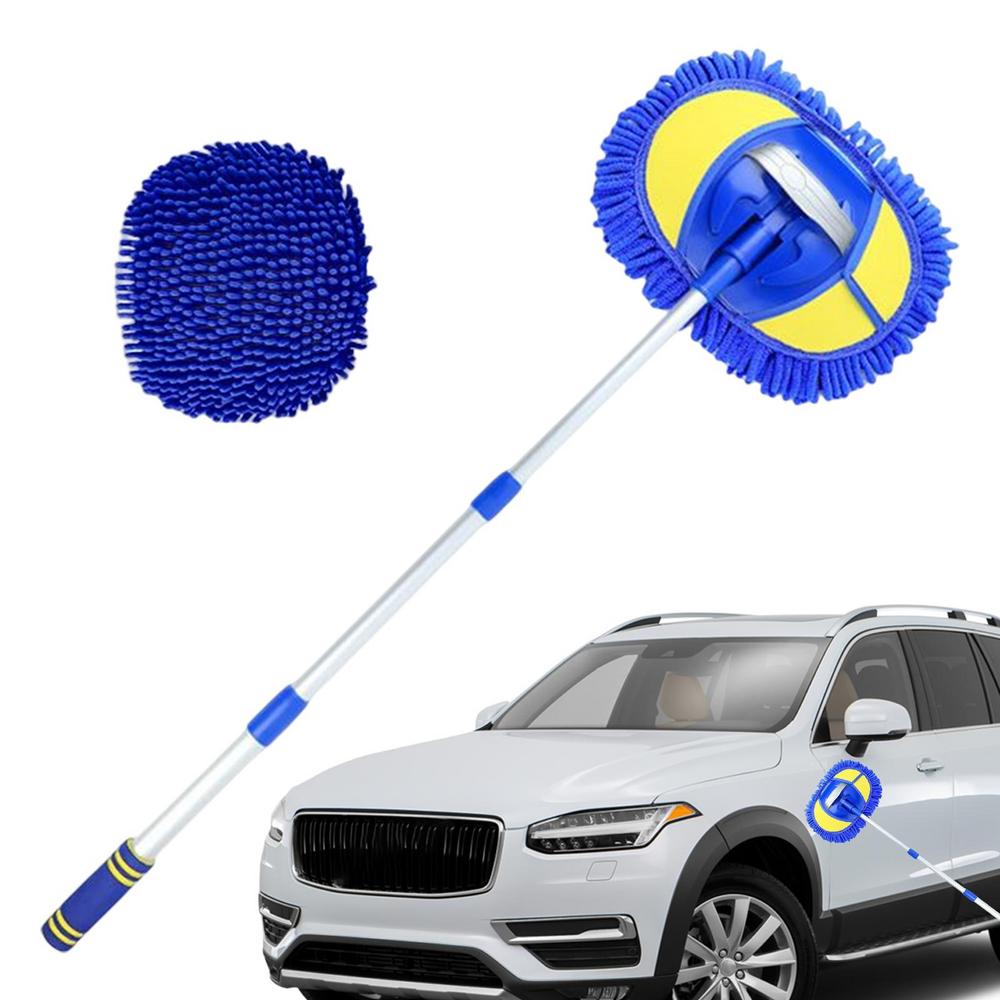 Tohuu Microfiber Car Wash Brush Soft Microfiber Car Interior Duster Kit