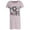 Pink, variant on Not Tired  Mom Life Short Sleeve Night Shirt (Women)