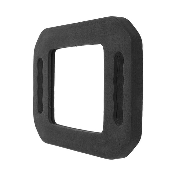 PTOOTP Wall Mountable Rectangular Barber Mirror Clear Reflection Sleek Design 1Set