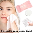 thumbnail image 4 of Daily Mix Store 1 Pc Mini Compressed Towel Disposable Capsules Towels Care H7X5 Tabl Face, 4 of 9