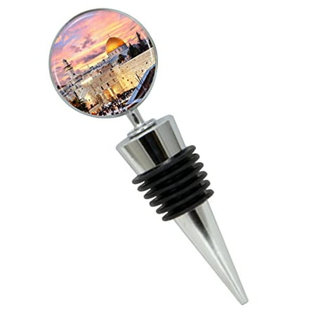 

Jerusalem Israel Wine Bottle Stopper In Gift Box Perfect For House Warming Gift