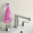 thumbnail image 2 of LEEYNEER Creative Self-adhesive Multi-use Cloth Clip Lazy Towel Hooks Push-in Wall Mounted Towel Rack Towel Holder for Kitchen or Bathroom Accessory (), 2 of 8