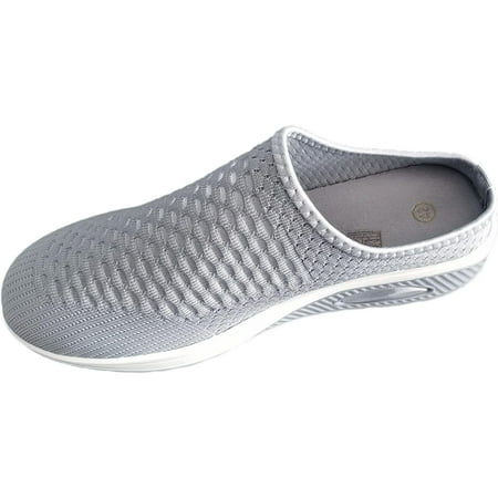 Slip On Sneakers for Women Orthopedic Platform Loafers Breathable Lightweight Running Shoes Summer Open Back Garden Clogs