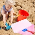 thumbnail image 1 of HEALEEP 2Set Handheld Sand Tray in White for Easy to Clean Kids Outdoor Fun, 1 of 4