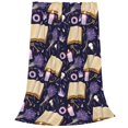 thumbnail image 2 of Fotbe Lavender Flowers Manta de Franela Acolchonada con Estampado, Súper Suave y Esponjosa, Extra Grande para Sofá, Cama, Uso Todo el Año-60"x50", 2 of 7