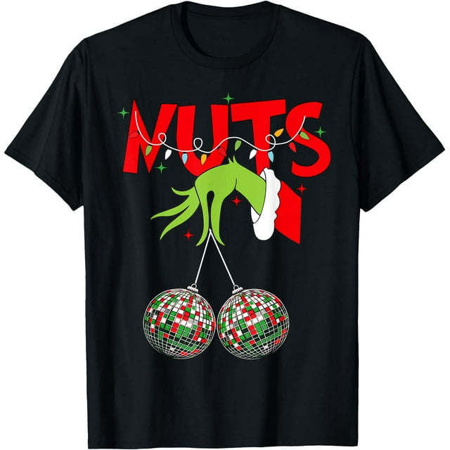 T-Shirt Assorti pour Hommes Couples Noël Châtaignes - comme sur l'Image - 4TG