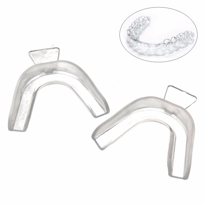4Pcs Transparent Night Guard Gum Shield Mouth Teeth Trays Anti Snoring