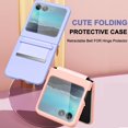 thumbnail image 5 of Cheeroll Shockproof Slim Cell Phone Case for Motorola Razr Plus 2023, Purple, 5 of 12