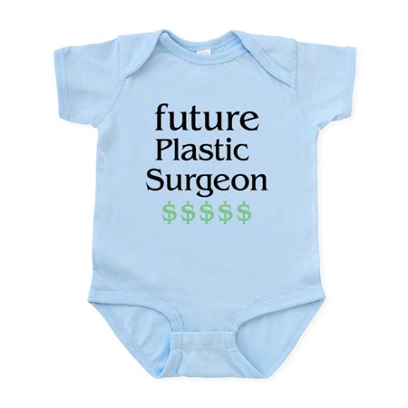 

CafePress - Future Plastic Surgeon Infant Bodysuit - Baby Light Bodysuit Size Newborn - 24 Months