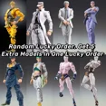 thumbnail image 2 of Jojo-figura de acción de Anime, caja ciega, JoJo's Bizarre Adventure, Jolyne, Cujoh, Kujo, Jotaro, regalo de cumpleaños, 10-30cm1032, 2 of 5