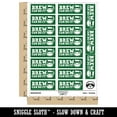 thumbnail image 2 of Brew You Can Do it Coffee Teacher Student School Sticker Set - Dark Green - Gloss Finish - 2.00" Large, 2 of 7