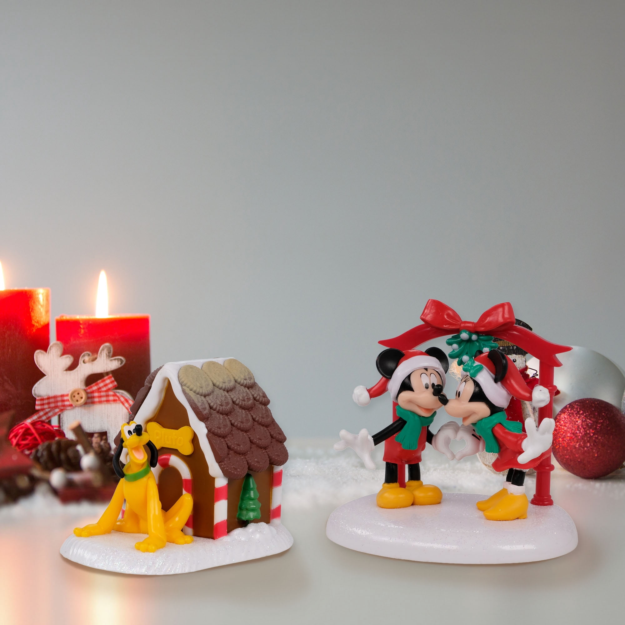 Disney Pluto Gingerbread Doghouse Village Piece