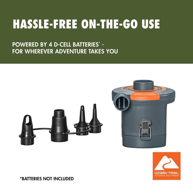 Ozark Trail D Cell Battery-Powered Electric Air Pump photo 5