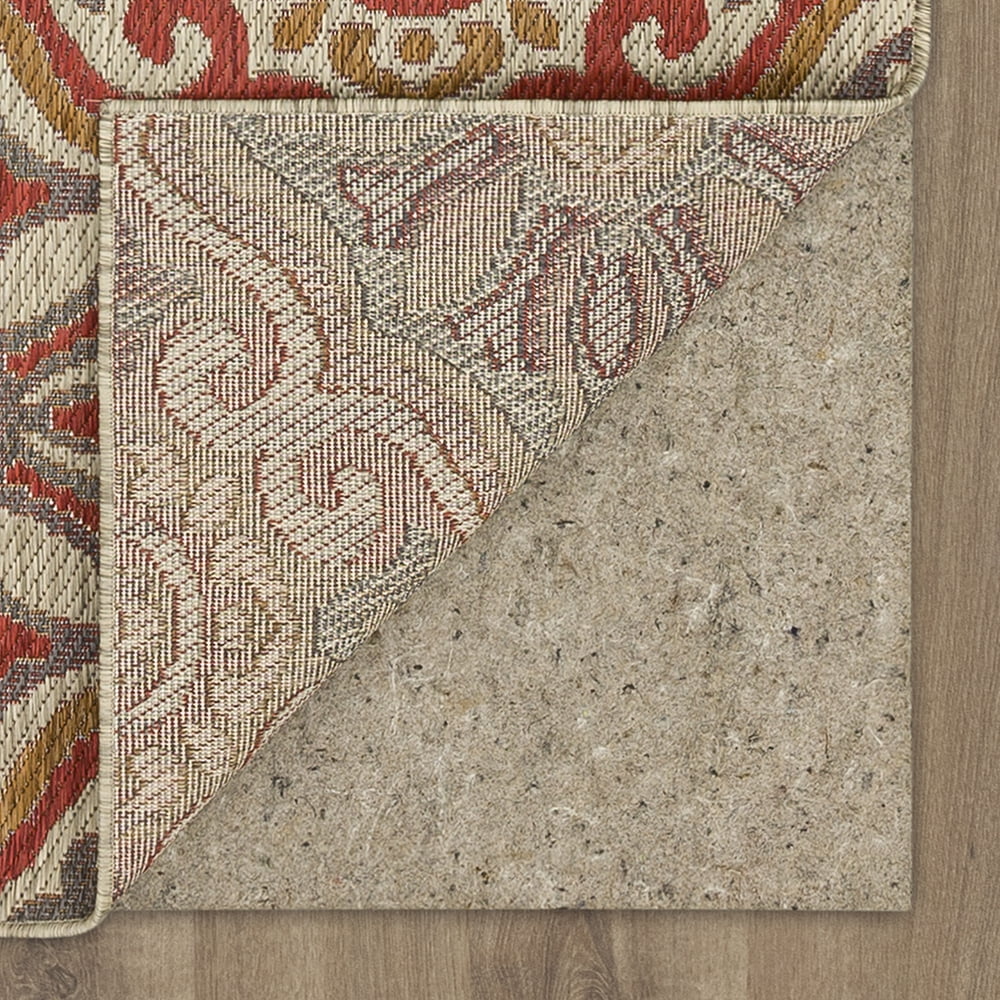Mohawk Home Positano Outdoor Area Rug, Rust, 4' x 5' 6"