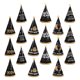 thumbnail image 2 of 18 sombreros cónicos para fiesta de Año Nuevo 2024, sombreros de papel para Año Nuevo, suministros para fiesta de Nochevieja., 2 of 4