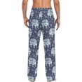 thumbnail image 2 of GZHJMY Elephant Pajama Pants for Men, Lounge Pants Lightweight Men Pajama Bottoms with Drawstring Pockets, Christmas New Year Birthday Gifts, XX-Large, 2 of 6