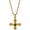 green, variant on 18K Plated Gold Cross Necklace Chunky Cross Necklace Summer Necklaces Vintage Necklace Y2k