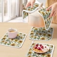 thumbnail image 5 of Farmhouse Sunflower Pot Holders for Kitchen Heatproof Potholder, 4 Pack Vintage Summer Botanical Hot Pads Multipurpose Oven Pads Cloth Potholders Trivet for Cooking and Baking, 5 of 8