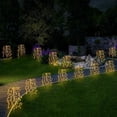 thumbnail image 3 of Luminous Halloween Pendant, Glowing Party Decoration, Battery Operated Light, Shines in Three Modes and Hangs Flexibly Anywhere for Tree Branch, Porch Railing, and Window Frame., 3 of 8