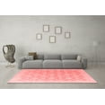 thumbnail image 3 of Ahgly Company Machine Washable Indoor Rectangle Abstract Red Modern Area Rugs, 2' x 4', 3 of 4