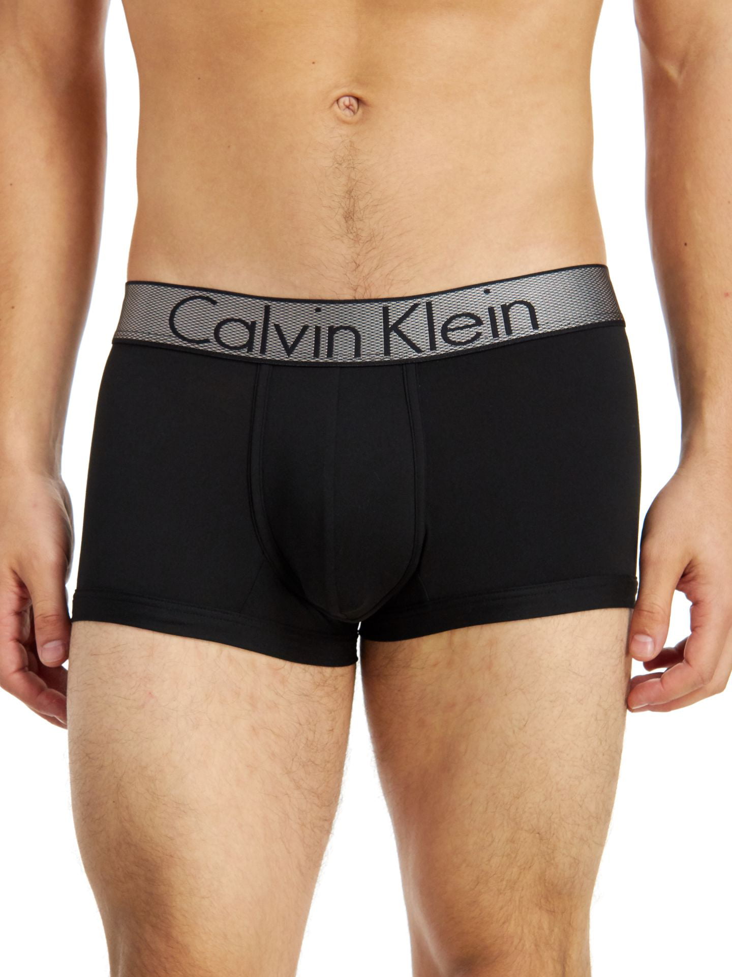 jukbeen Schuldig beheerder CALVIN KLEIN Intimates Black Low Rise Tagless Stretch Trunk Underwear XL -  Walmart.com