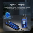 thumbnail image 3 of NOYAFA NF-824B Rechargeable Circuit Breaker Finder with LCD Display, GFCI Outlet Tester, NCV Voltage Tracer, Adjustable Sensitivity, Flashlight, 3 of 9