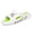 White, variant on Slides For Men Breathable Open Toe Massage Footbed Mens Slides Lightweight Non Summer Slippers Vacation Casual Beach Sandals Black