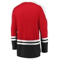 thumbnail image 3 of Men's Fanatics Red/Black Chicago Blackhawks Iconic Slapshot Long Sleeve T-Shirt, 3 of 3