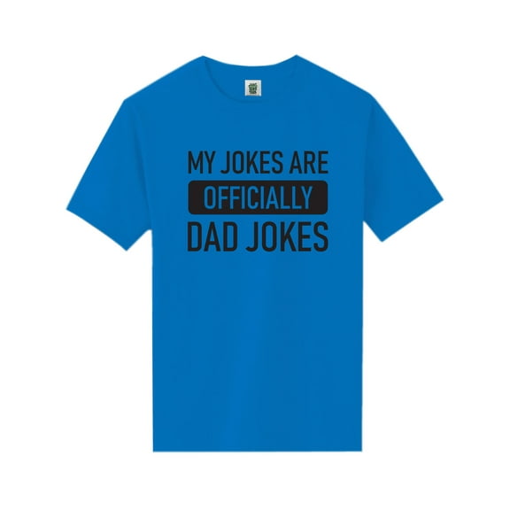Official Dad Jokes Short Sleeve Neon T-Shirt